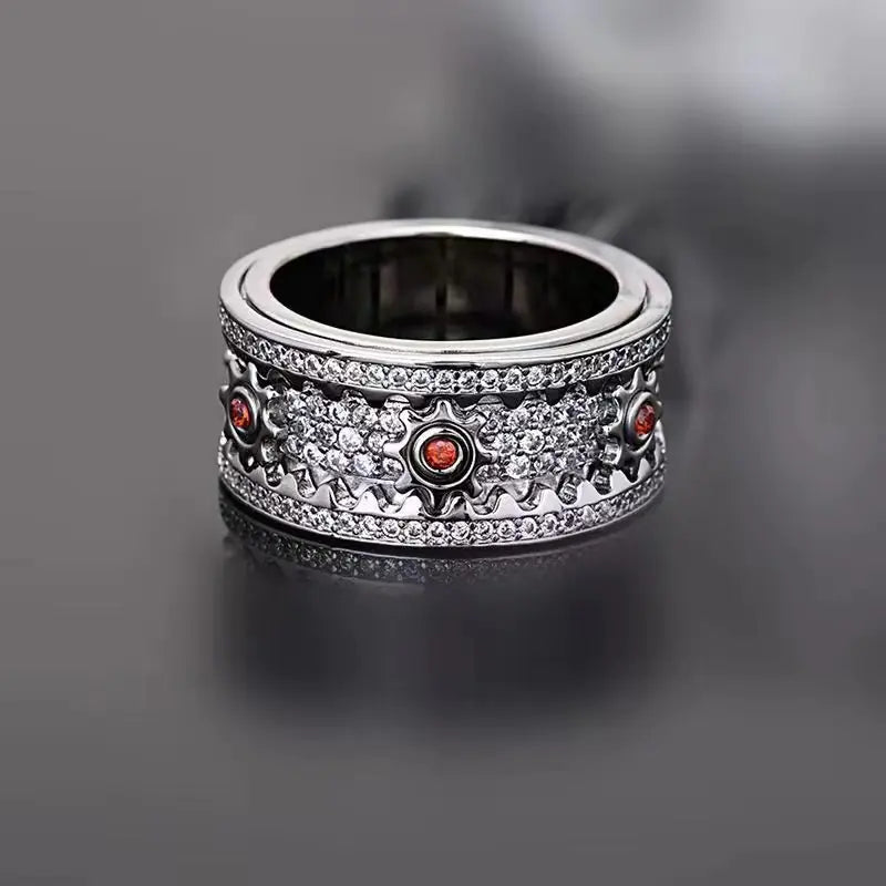 Solara's Rotating Gear Ring for Stress Relief