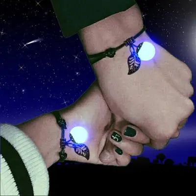 Solara's Glow in the Dark Couples Bracelet