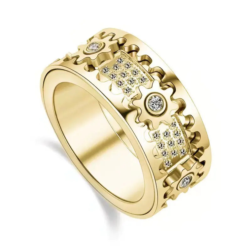 Solara's Rotating Gear Ring for Stress Relief