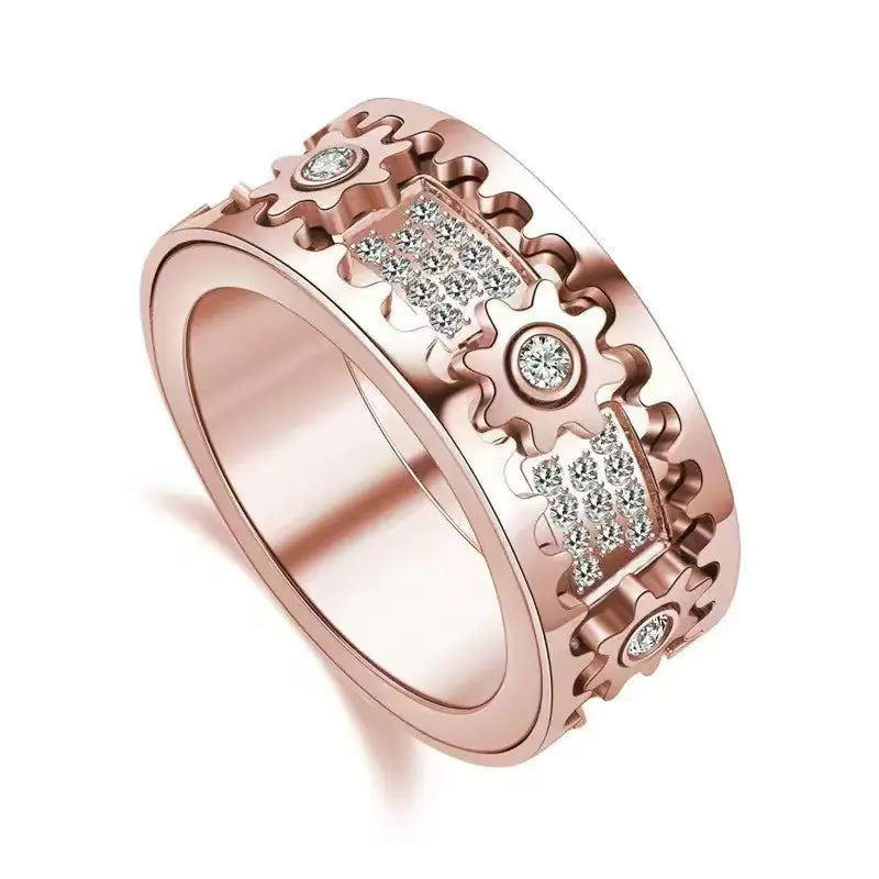Solara's Rotating Gear Ring for Stress Relief