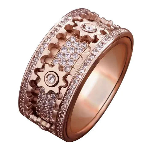 Solara's Rotating Gear Ring for Stress Relief