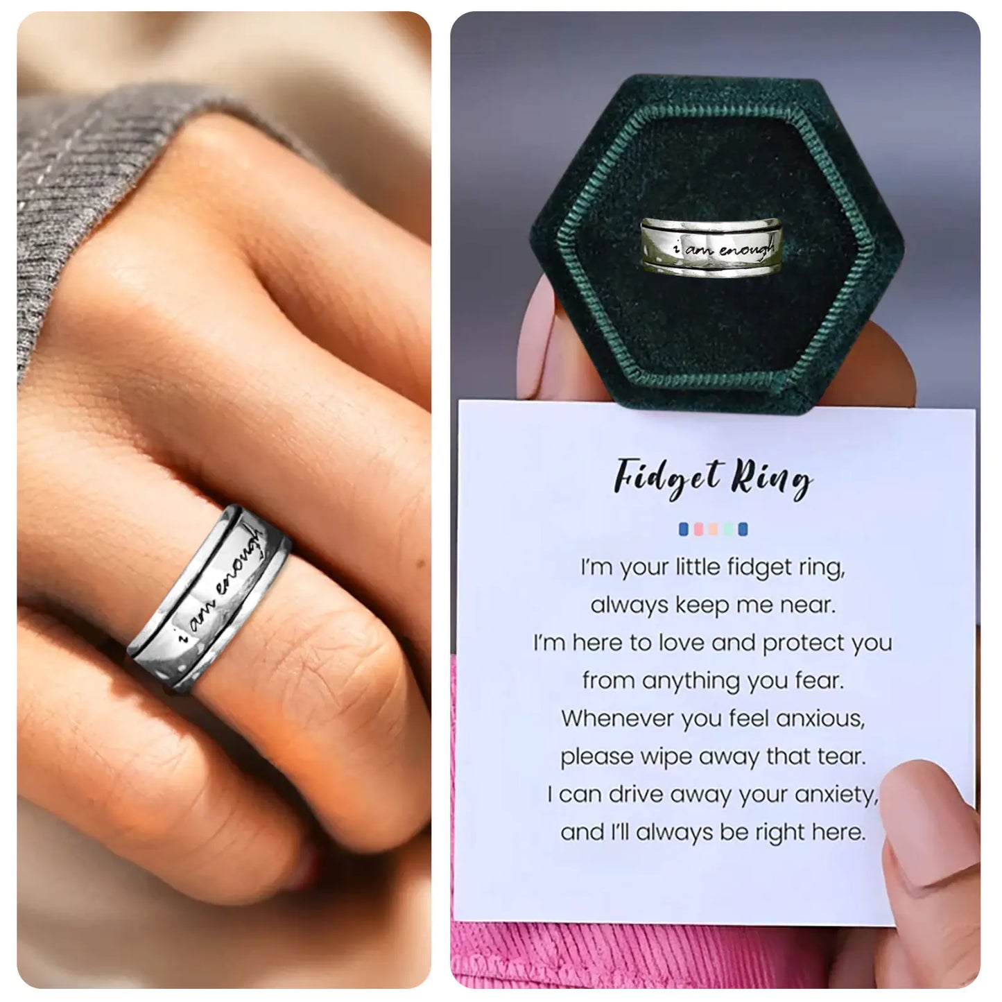 Maloons Rotatable Anxiety Ring